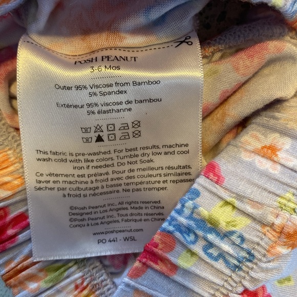 3-6 Month Posh Peanut outfit - Picture 3 of 4